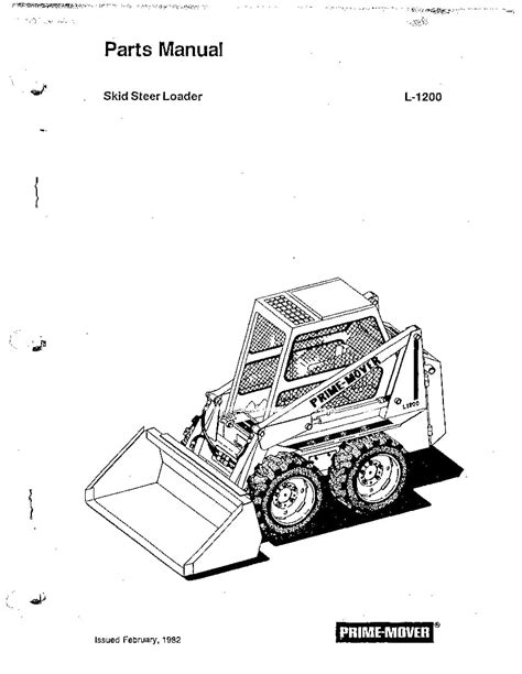 l1200 skid steer|prime l1200 parts manual.